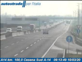 Imagen de vista previa de la cámara web Cesena - A14 - KM 100,0